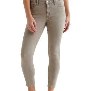 Lucky Brand Womens Ava Denim Faded Ankle Jeans
